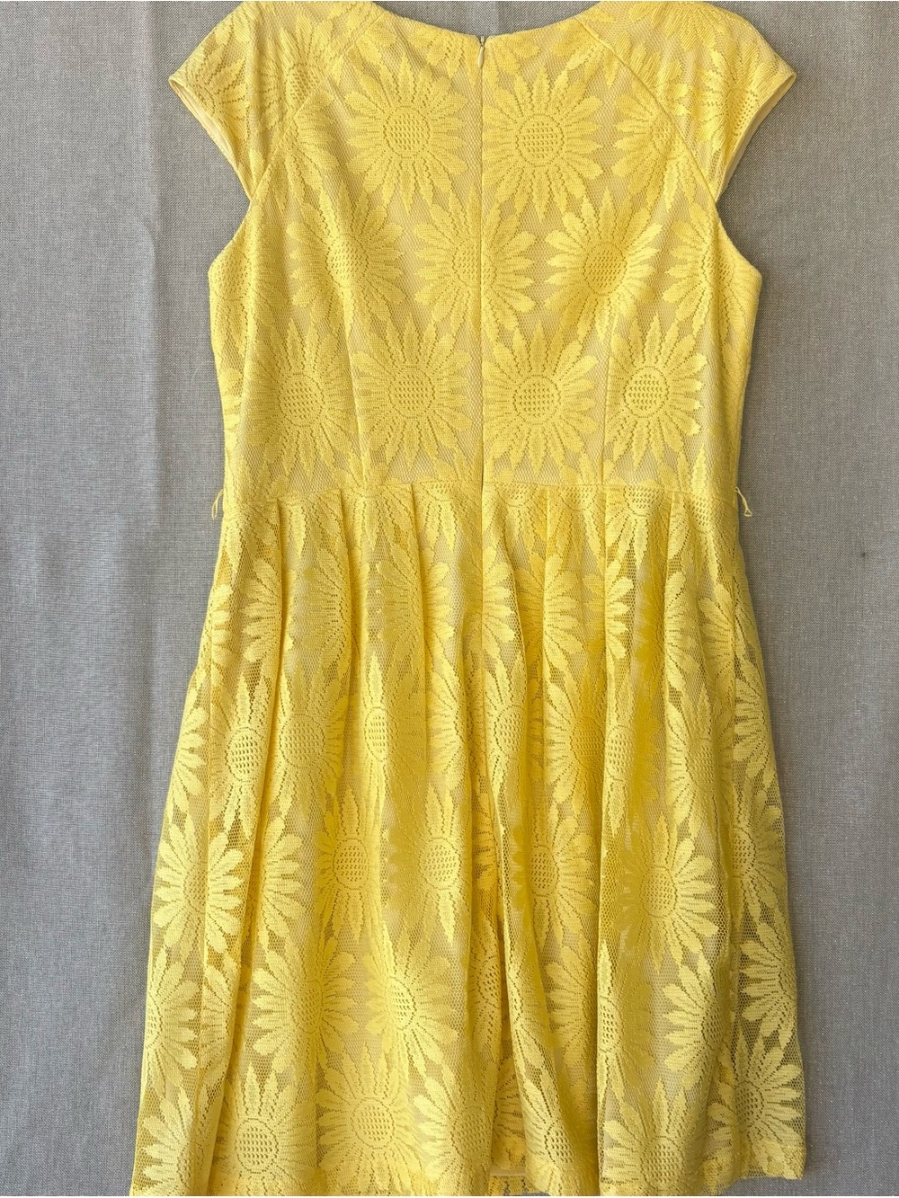 Rabbit Rabbit Rabbit Yellow Floral Lace Dress - Picture 5 of 7